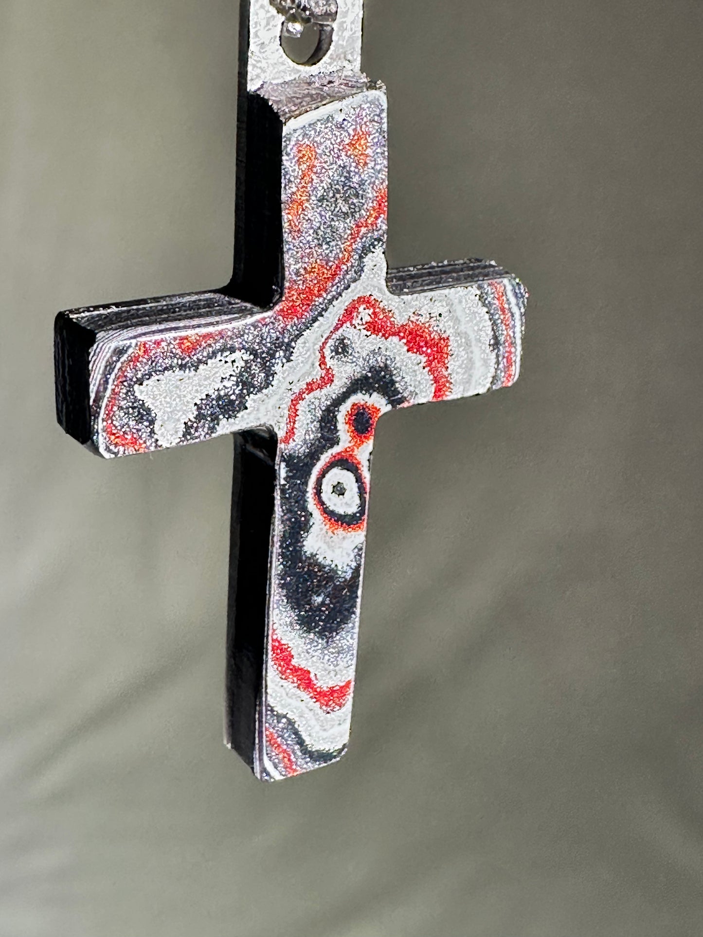 Fordite Cross "Anna"