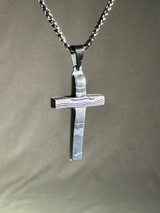 Fordite Cross "Apollos"